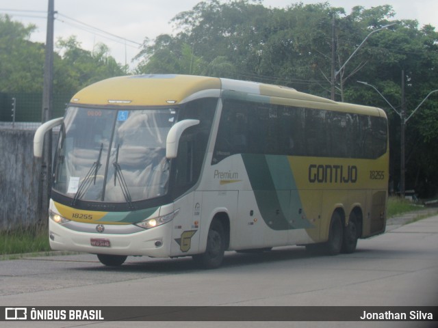 Empresa Gontijo de Transportes 18255 na cidade de Recife, Pernambuco, Brasil, por Jonathan Silva. Número da foto: #12723276.
