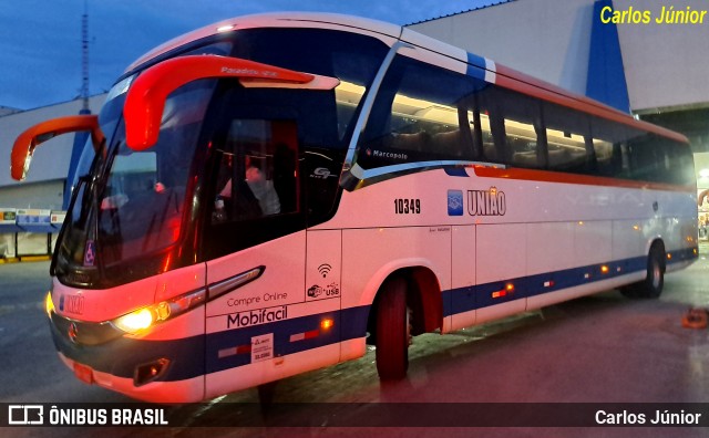 Expresso União 10349 na cidade de Goiânia, Goiás, Brasil, por Carlos Júnior. Número da foto: #12724756.