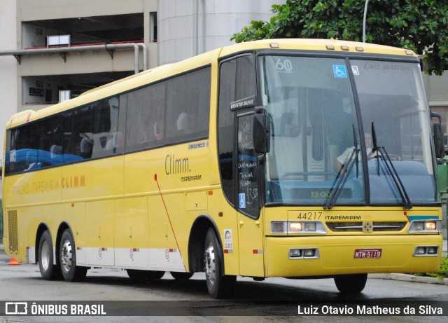 Viação Itapemirim 44217 na cidade de Rio de Janeiro, Rio de Janeiro, Brasil, por Luiz Otavio Matheus da Silva. Número da foto: #12727550.