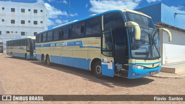 Viação Novo Horizonte 1011511 na cidade de Barra da Estiva, Bahia, Brasil, por Flávio  Santos. Número da foto: #12729247.