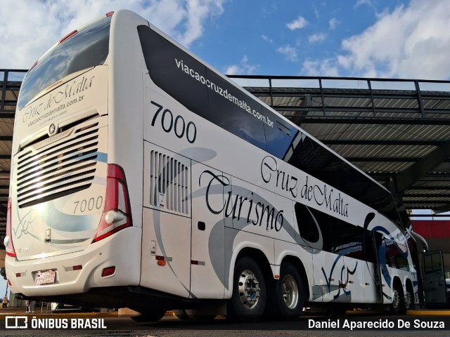 Viação Cruz de Malta Turismo 7000 na cidade de Ribeirão Preto, São Paulo, Brasil, por Daniel Aparecido De Souza. Número da foto: #12727568.
