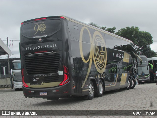Viação Garcia 96011 na cidade de Curitiba, Paraná, Brasil, por GDC __39AM. Número da foto: #12727249.