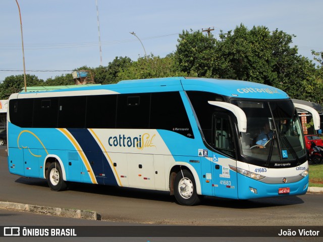 Cattani Sul Transportes e Turismo 41683 na cidade de Foz do Iguaçu, Paraná, Brasil, por João Victor. Número da foto: #12726671.