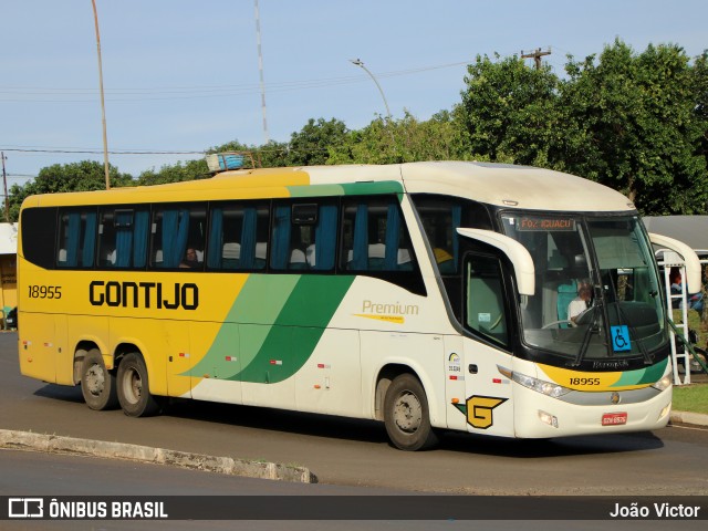 Empresa Gontijo de Transportes 18955 na cidade de Foz do Iguaçu, Paraná, Brasil, por João Victor. Número da foto: #12726968.