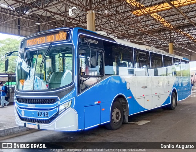 VB Transportes e Turismo 1218 na cidade de Campinas, São Paulo, Brasil, por Danilo Augusto. Número da foto: #12728959.