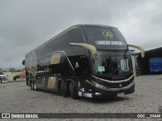 Viação Garcia 96011 na cidade de Curitiba, Paraná, Brasil, por GDC __39AM. Número da foto: #12727267.