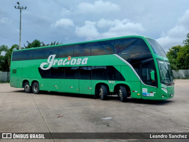 Viação Graciosa 3032 na cidade de Curitiba, Paraná, Brasil, por Leandro Sanchez. Número da foto: #12726842.