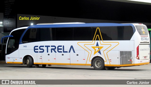 Viação Estrela 1405 na cidade de Goiânia, Goiás, Brasil, por Carlos Júnior. Número da foto: #12728345.