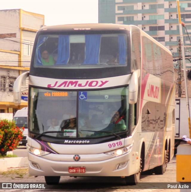 Viação Jam Joy 9918 na cidade de Belém, Pará, Brasil, por Paul Azile. Número da foto: #12726888.