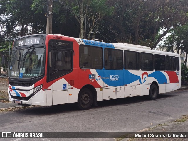 Viação Pavunense B32623 na cidade de Rio de Janeiro, Rio de Janeiro, Brasil, por Michel Soares da Rocha. Número da foto: #12728606.