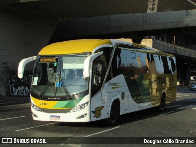 Empresa Gontijo de Transportes 7130 na cidade de Belo Horizonte, Minas Gerais, Brasil, por Douglas Célio Brandao. Número da foto: #12728863.