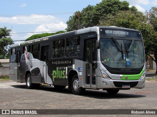 Viação Garcia 81048 na cidade de Paranavaí, Paraná, Brasil, por Robson Alves. Número da foto: #12725912.