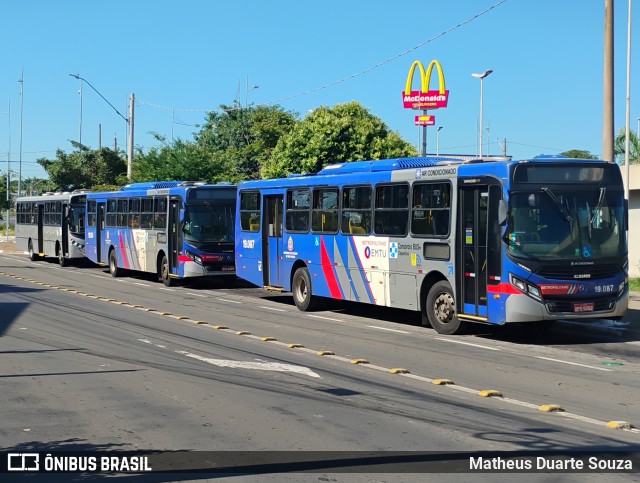 Transportes Capellini 19.087 na cidade de Hortolândia, São Paulo, Brasil, por Matheus Duarte Souza. Número da foto: #12726242.