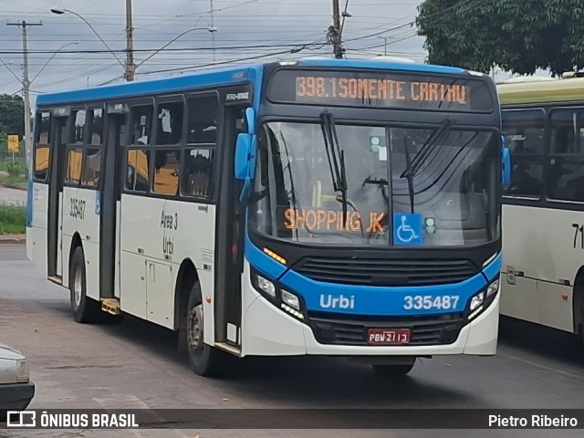 Urbi Mobilidade Urbana 335487 na cidade de Ceilândia, Distrito Federal, Brasil, por Pietro Ribeiro. Número da foto: #12726560.