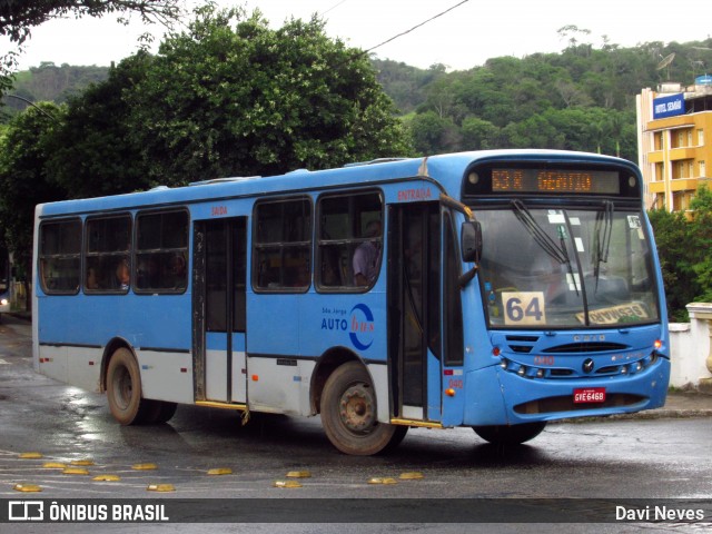 São Jorge Auto Bus 040 na cidade de Ponte Nova, Minas Gerais, Brasil, por Davi Neves. Número da foto: #12728705.