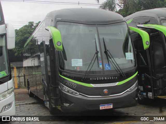 Viação Garcia 92070 na cidade de Curitiba, Paraná, Brasil, por GDC __39AM. Número da foto: #12727372.