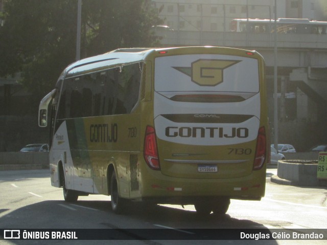 Empresa Gontijo de Transportes 7130 na cidade de Belo Horizonte, Minas Gerais, Brasil, por Douglas Célio Brandao. Número da foto: #12728868.