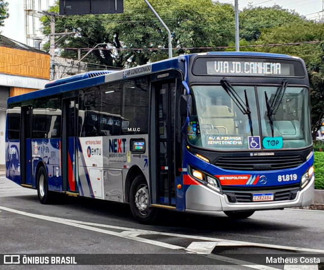 Next Mobilidade - ABC Sistema de Transporte 81.819 na cidade de São Caetano do Sul, São Paulo, Brasil, por Matheus Costa. Número da foto: #12726316.