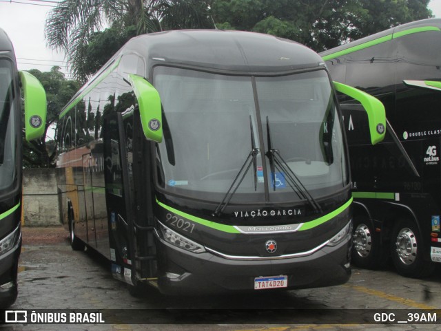 Viação Garcia 92021 na cidade de Curitiba, Paraná, Brasil, por GDC __39AM. Número da foto: #12727359.