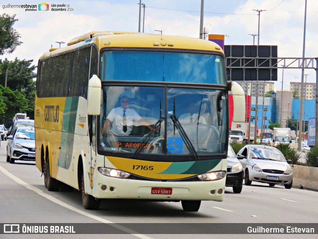 Empresa Gontijo de Transportes 17165 na cidade de São Paulo, São Paulo, Brasil, por Guilherme Estevan. Número da foto: #12726599.