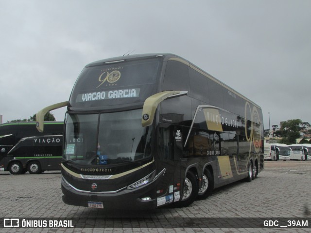 Viação Garcia 96011 na cidade de Curitiba, Paraná, Brasil, por GDC __39AM. Número da foto: #12727272.