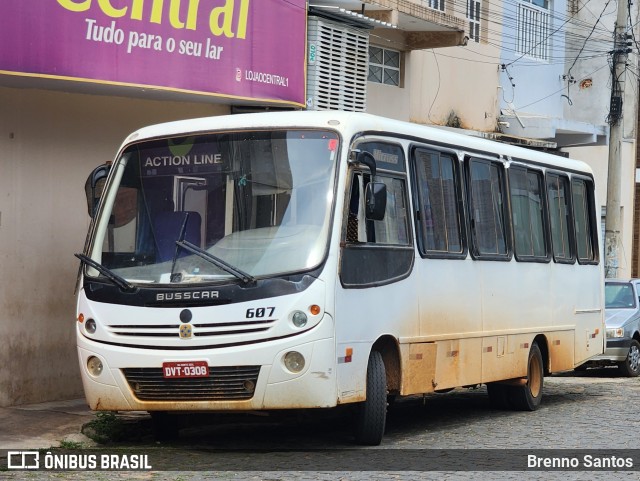 Nossa Senhora de Fátima Auto Ônibus 607 na cidade de Monte Azul, Minas Gerais, Brasil, por Brenno Santos. Número da foto: #12727248.