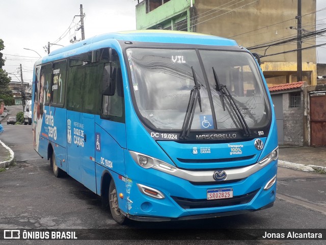 TransMargoo DC 19.024 na cidade de Duque de Caxias, Rio de Janeiro, Brasil, por Jonas Alcantara. Número da foto: #12726532.