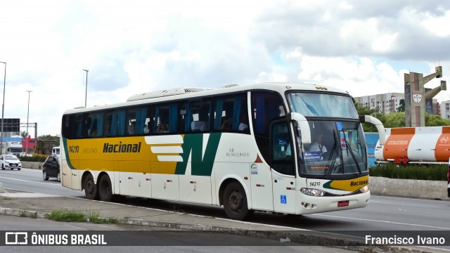 Viação Nacional 14210 na cidade de São Paulo, São Paulo, Brasil, por Francisco Ivano. Número da foto: #12727060.