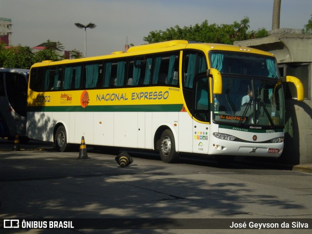 Nacional Expresso 52702 na cidade de São Paulo, São Paulo, Brasil, por José Geyvson da Silva. Número da foto: #12727942.