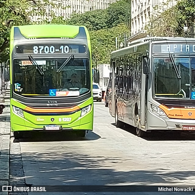 TRANSPPASS - Transporte de Passageiros 8 1207 na cidade de São Paulo, São Paulo, Brasil, por Michel Nowacki. Número da foto: #12728541.