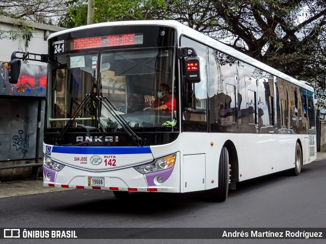 Transportes Coronado 24-1 na cidade de San José, San José, Costa Rica, por Andrés Martínez Rodríguez. Número da foto: #12726167.