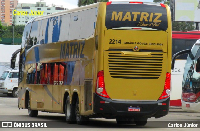Matriz Transportes 2214 na cidade de Goiânia, Goiás, Brasil, por Carlos Júnior. Número da foto: #12728526.
