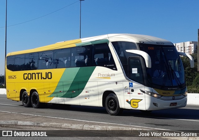 Empresa Gontijo de Transportes 18625 na cidade de São Paulo, São Paulo, Brasil, por José Vitor Oliveira Soares. Número da foto: #12728202.