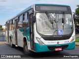 Transporte Urbano São Miguel 2129 na cidade de Uberlândia, Minas Gerais, Brasil, por Marcel Fagundes. Número da foto: #:id.