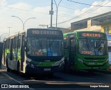Transportes Flores RJ 128.135 na cidade de Duque de Caxias, Rio de Janeiro, Brasil, por Isaque Schuaber. Número da foto: #:id.