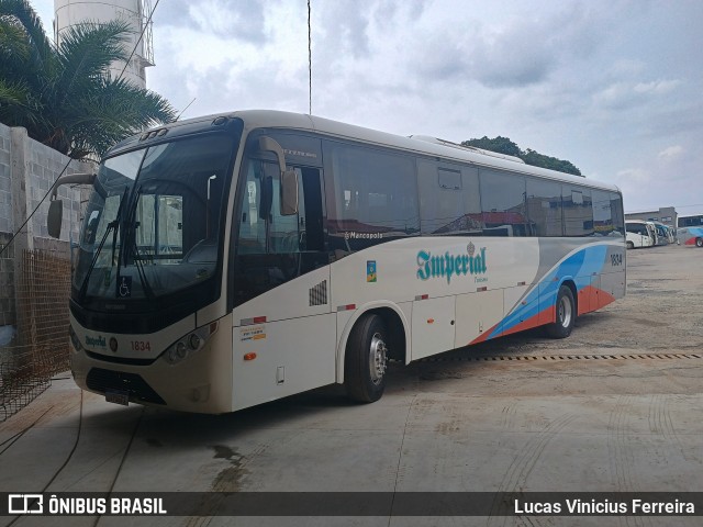 Imperial Turismo 1834 na cidade de Sorocaba, São Paulo, Brasil, por Lucas Vinicius Ferreira. Número da foto: #12732484.