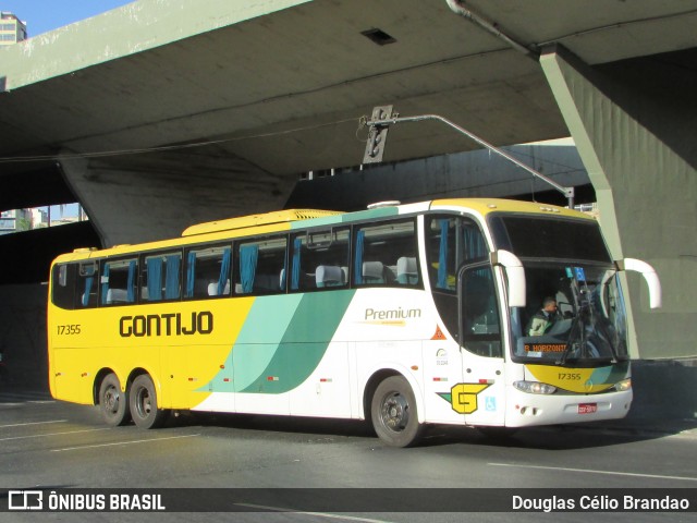 Empresa Gontijo de Transportes 17355 na cidade de Belo Horizonte, Minas Gerais, Brasil, por Douglas Célio Brandao. Número da foto: #12732029.