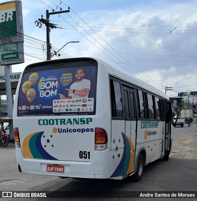 COOTRANSP 051 na cidade de Lagarto, Sergipe, Brasil, por Andre Santos de Moraes. Número da foto: #12732333.