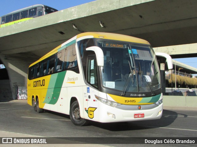 Empresa Gontijo de Transportes 19415 na cidade de Belo Horizonte, Minas Gerais, Brasil, por Douglas Célio Brandao. Número da foto: #12732323.