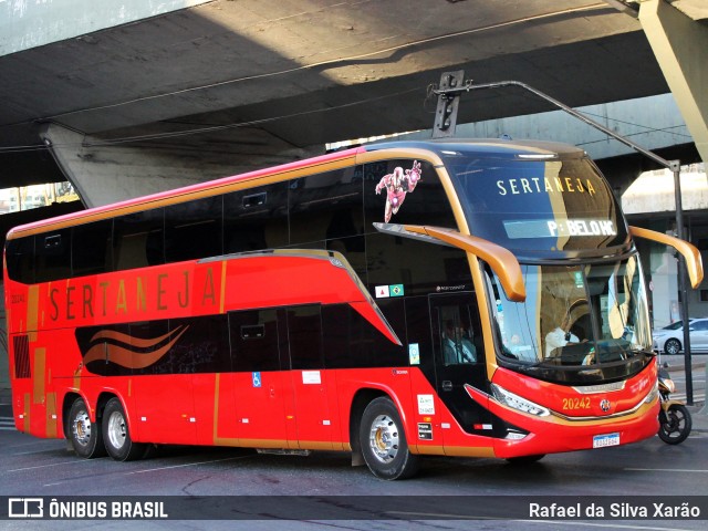 Viação Sertaneja 20242 na cidade de Belo Horizonte, Minas Gerais, Brasil, por Rafael da Silva Xarão. Número da foto: #12730879.