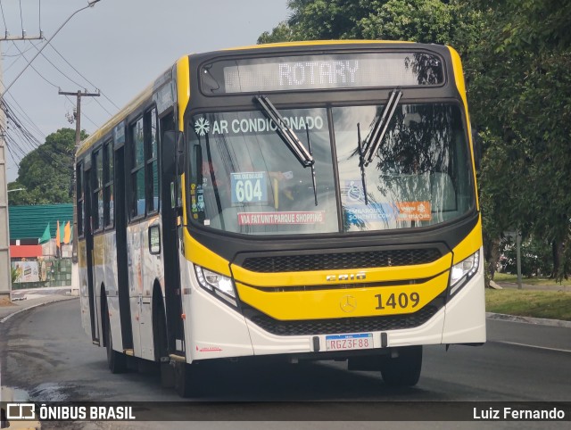 Viação Cidade de Maceió 1409 na cidade de Maceió, Alagoas, Brasil, por Luiz Fernando. Número da foto: #12732252.