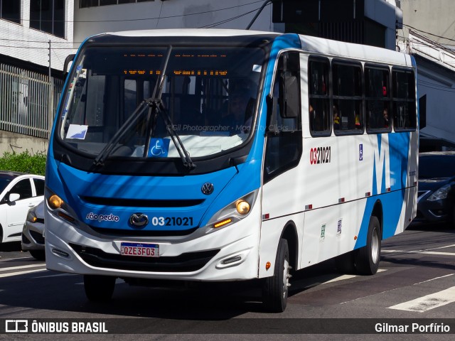 Viação São Pedro 0321021 na cidade de Manaus, Amazonas, Brasil, por Gilmar Porfírio. Número da foto: #12732054.