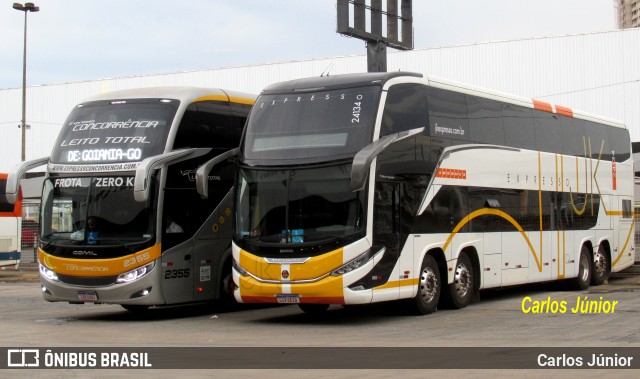 Expresso JK 24134 na cidade de Goiânia, Goiás, Brasil, por Carlos Júnior. Número da foto: #12730003.