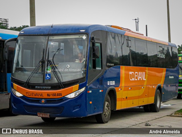 Evanil Transportes e Turismo RJ 132.035 na cidade de Rio de Janeiro, Rio de Janeiro, Brasil, por André Almeida. Número da foto: #12731259.