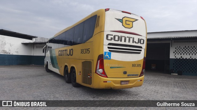 Empresa Gontijo de Transportes 18315 na cidade de Aracaju, Sergipe, Brasil, por Guilherme Souza. Número da foto: #12731104.