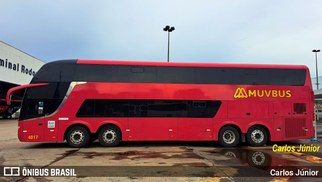 MuvBus 4017 na cidade de Goiânia, Goiás, Brasil, por Carlos Júnior. Número da foto: #12731730.
