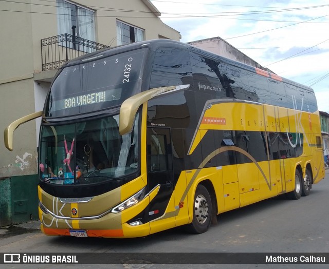 Expresso JK 24132 na cidade de Laje, Bahia, Brasil, por Matheus Calhau. Número da foto: #12730795.