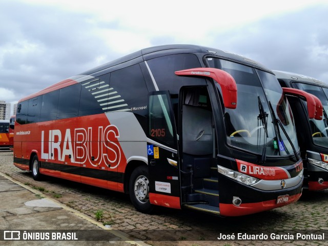 Lirabus 12105 na cidade de Hortolândia, São Paulo, Brasil, por José Eduardo Garcia Pontual. Número da foto: #12730182.