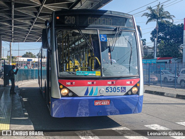 Next Mobilidade - ABC Sistema de Transporte 5305 na cidade de São Paulo, São Paulo, Brasil, por Leonardo Galvão. Número da foto: #12731946.