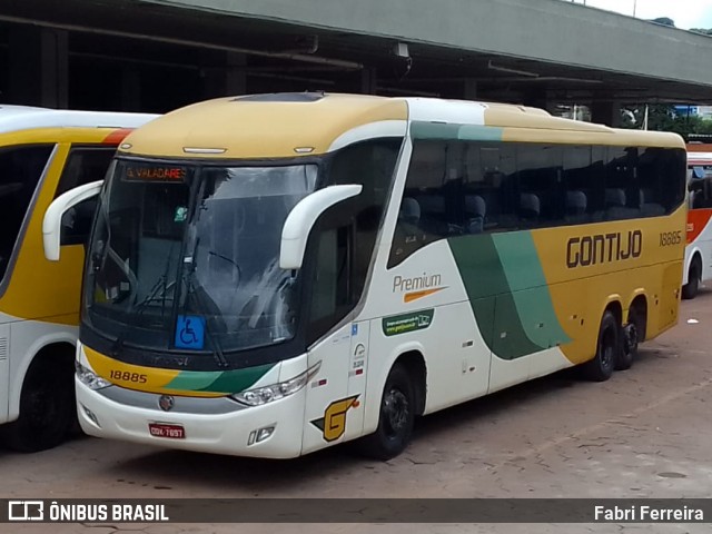 Empresa Gontijo de Transportes 18885 na cidade de Belo Horizonte, Minas Gerais, Brasil, por Fabri Ferreira. Número da foto: #12731283.